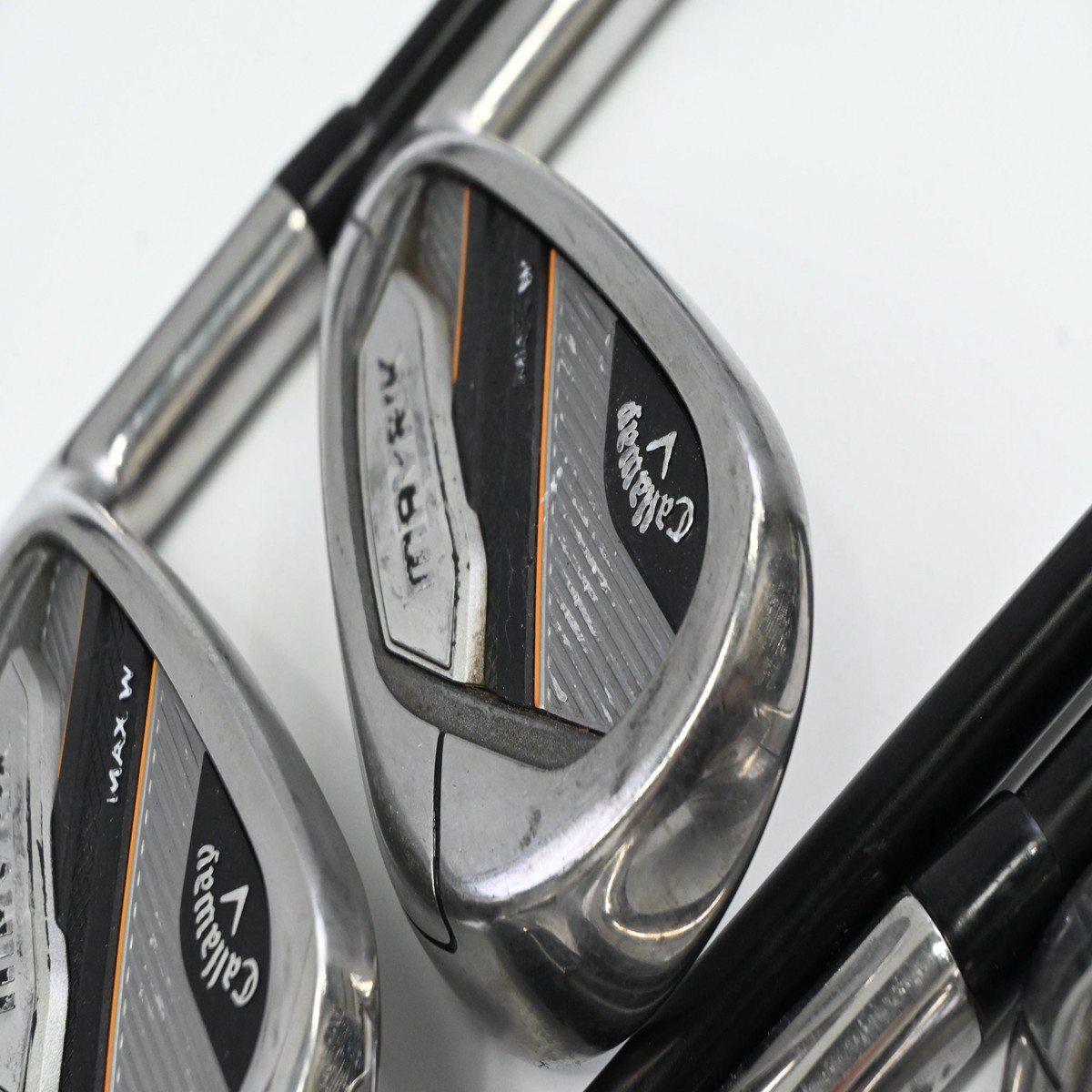 Ladies Callaway Mavrik Max Irons / 8-PW+AW+SW / Ladies Flex UST Helium 50