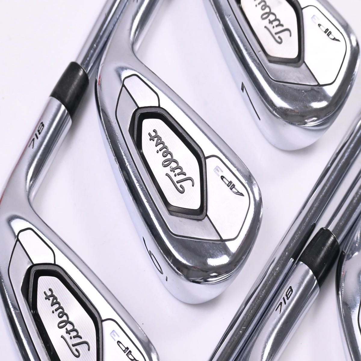 Titleist 718 AP3 Irons / 5-PW+48 / Regular Flex True Temper AMT Black Shafts