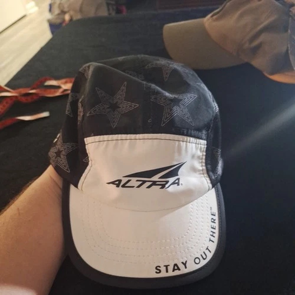 Altra Hat Cap Running Training Lightweight Technical Trucker Black Boco Gear