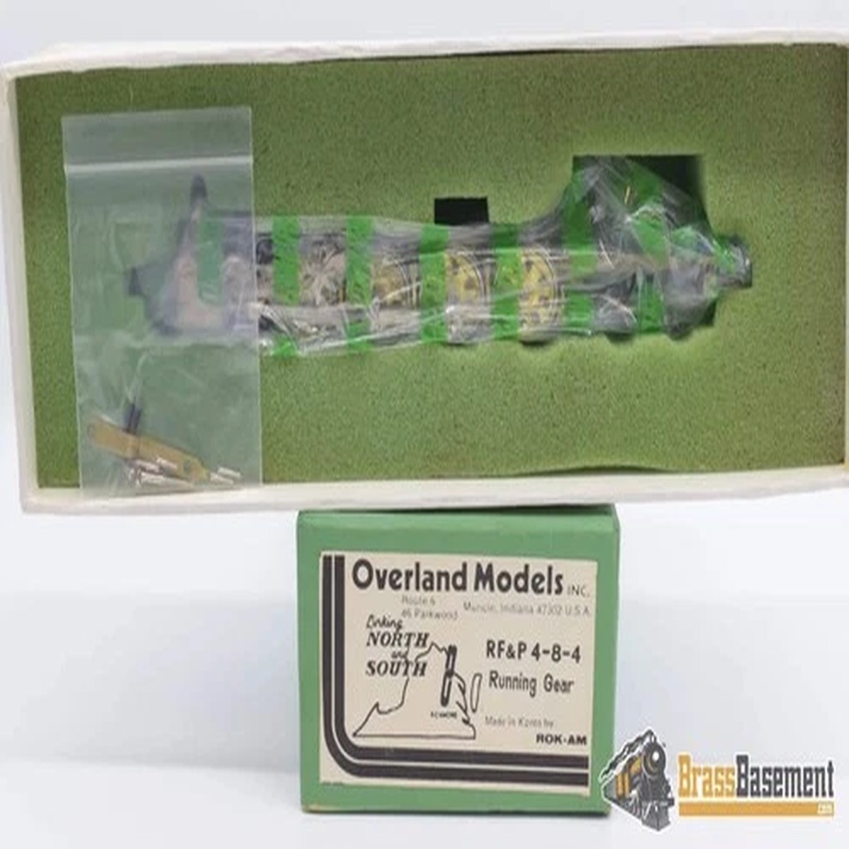 HO Brass Part - RF&P Replacement Chassis with Drivers - Running Gear