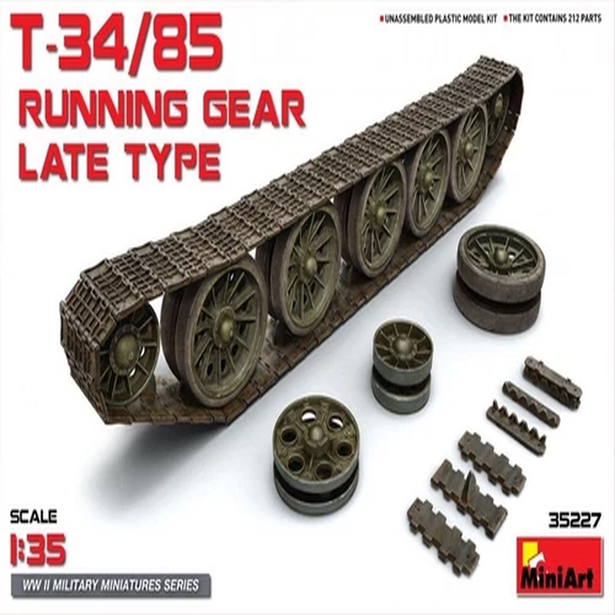 MiniArt 35227 T-34/85 Running Gear Late Type 1/35