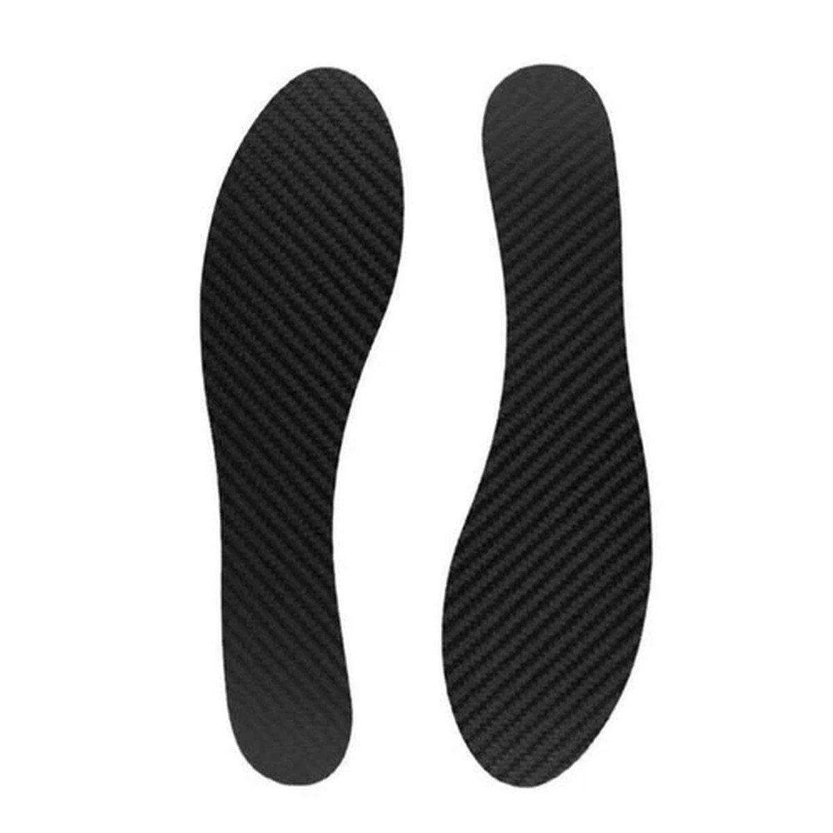 1 Pair Carbon Fiber Insoles Firm Support for Athletic Shoes Running Gear