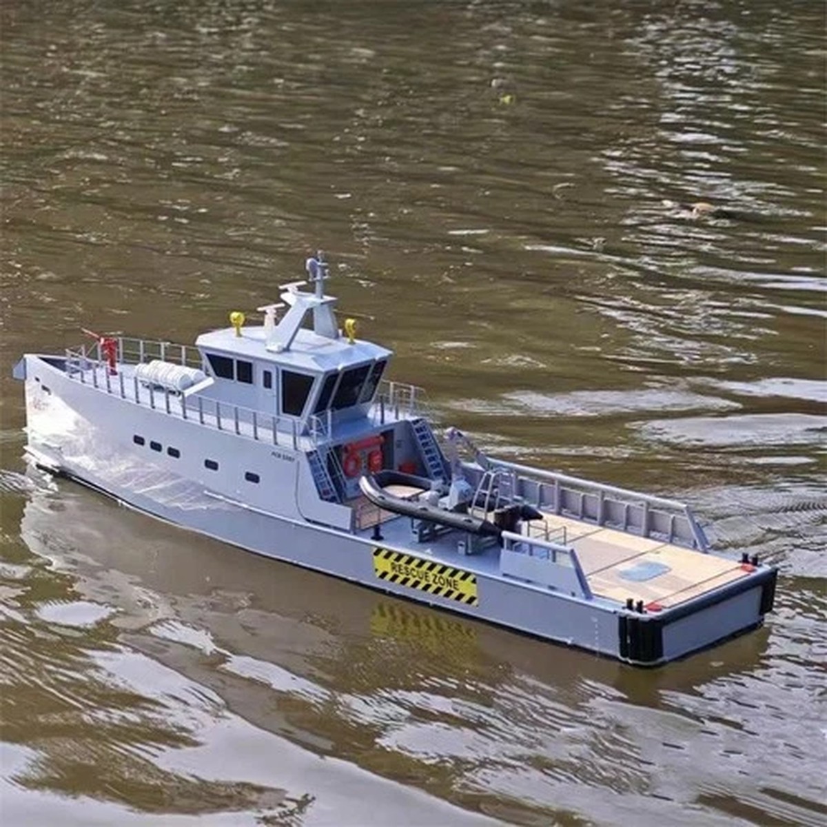 1:35 DAMEN SEA AXE 3307 35.4" 900mm RC Model Ship Wooden Kit
