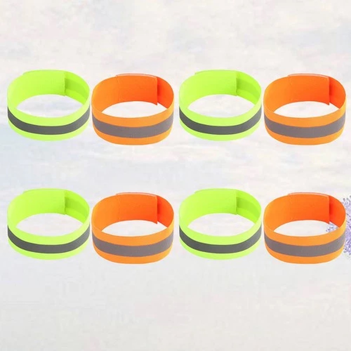 10 Pcs Running Reflective Gear Night Walking Wristband Child Safety