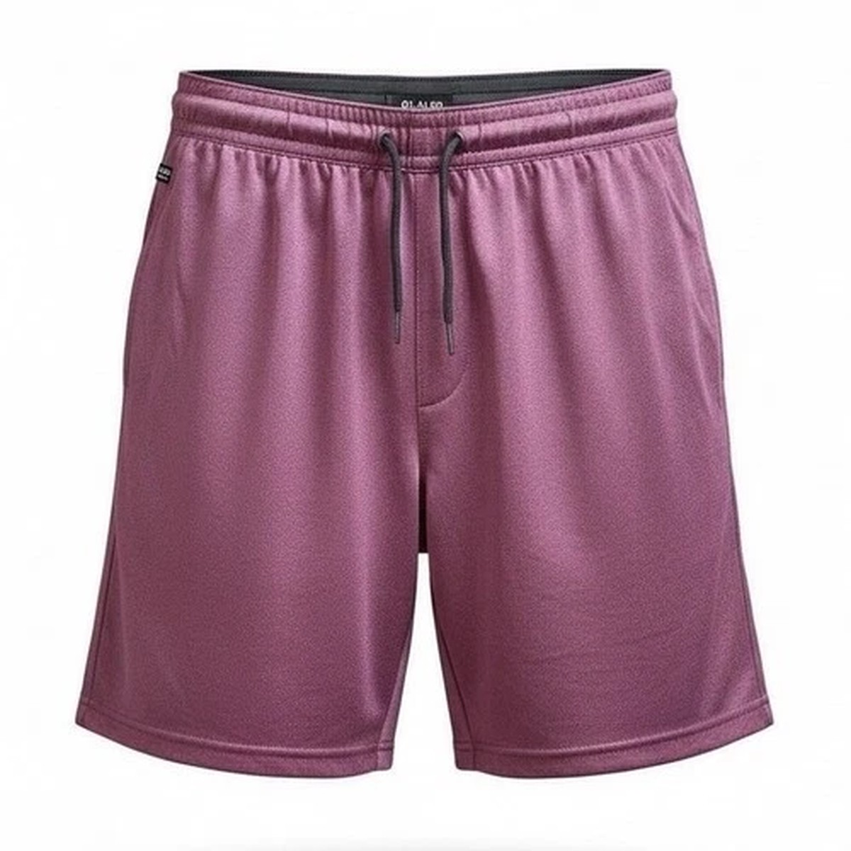 01.ALGO Performance Shorts Men Small Maroon Recycled Quick Dry Gym Train Run Eco