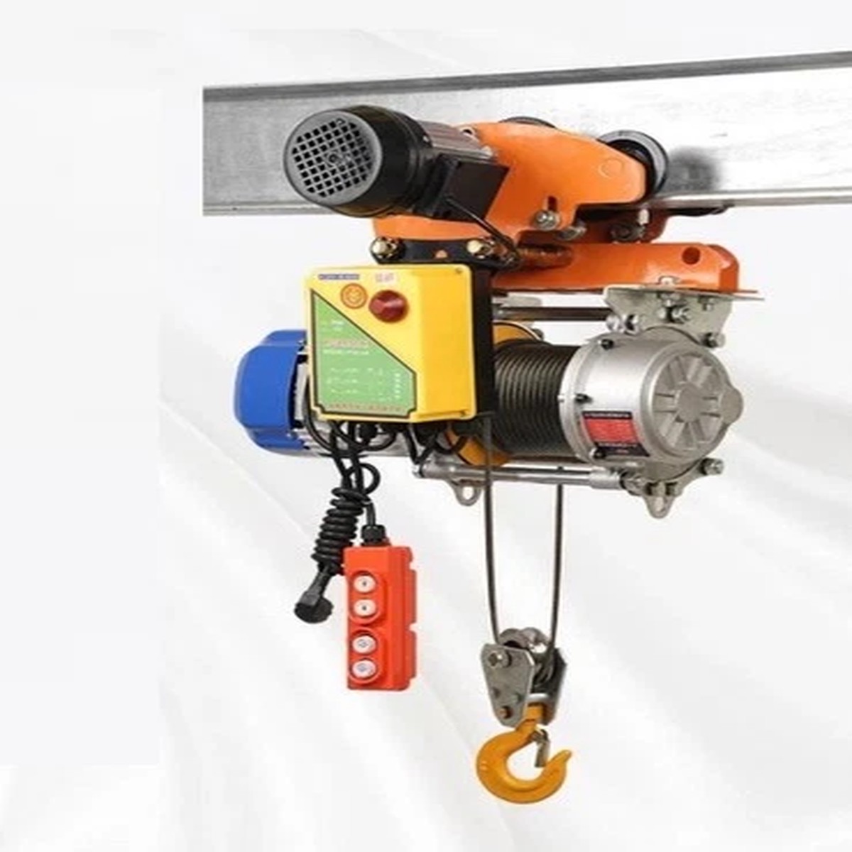 1/2/1.5-ton Integrated Trolley with Running Gear Compact Electric I-beam Hoist