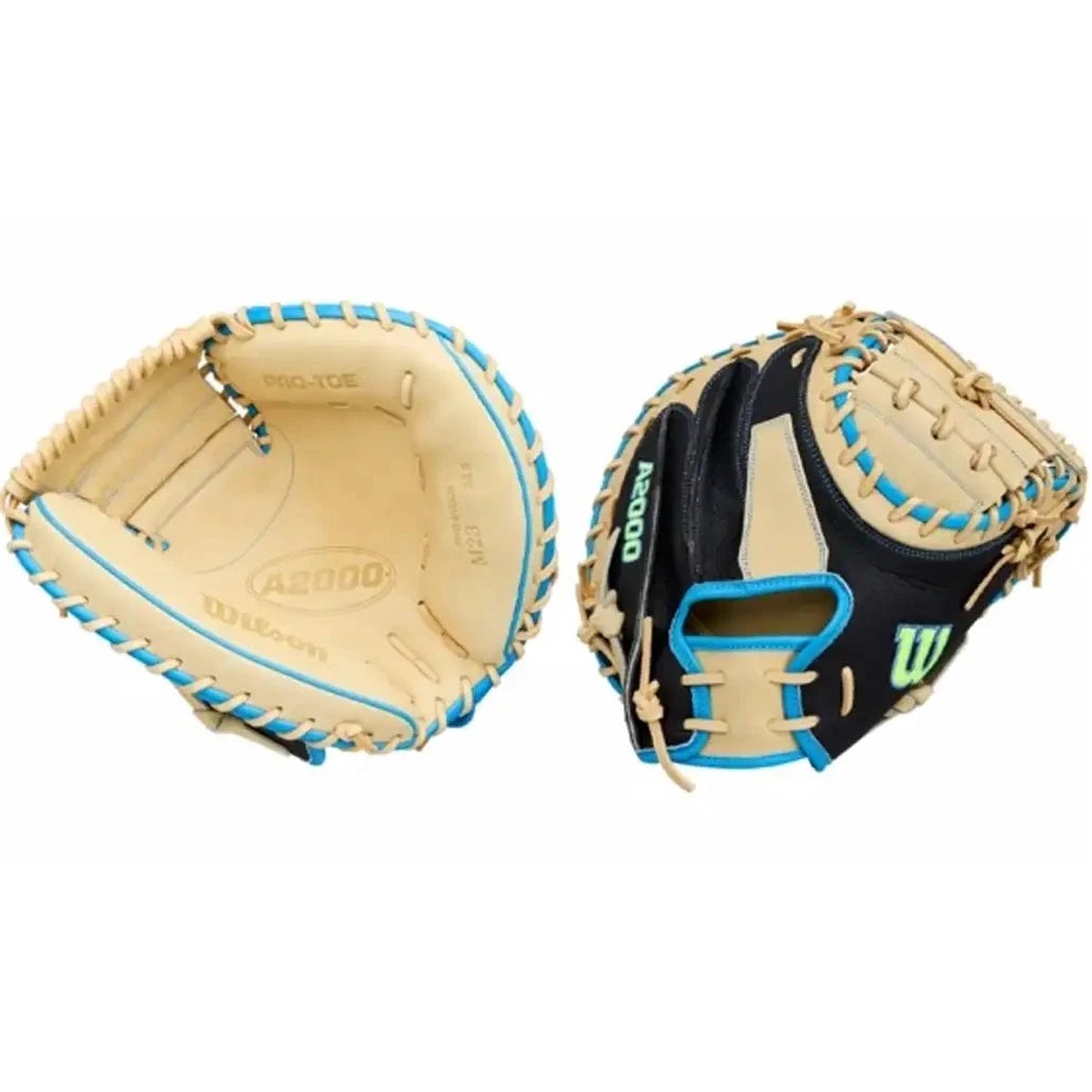 2027 A2000 M23SS 33.5 Baseball Catchers Mitt: WBG06201RT335